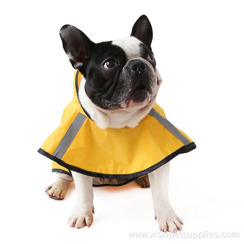 Waterproof PU Pet Dog Rain Coat Poncho